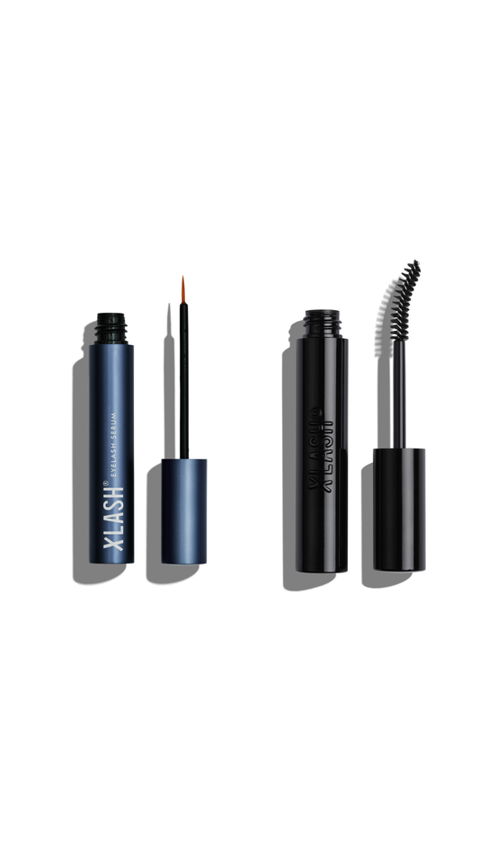 Paquete Xlash 3ml Serum Crece Pestañas + Máscara